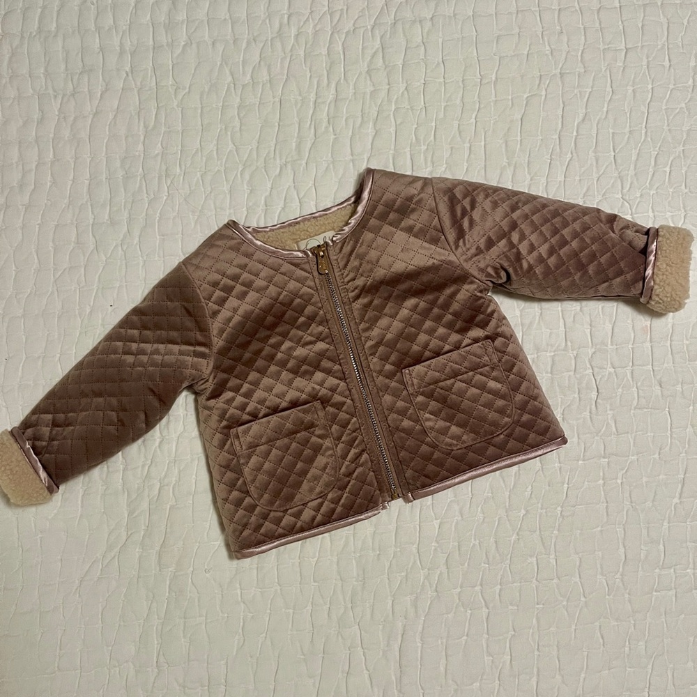 Quilted Mauve/Lavender Jacket